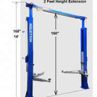 Height extension kit Hollstein Premium 11000 2 post 6