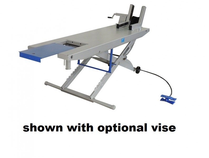 shown w optional vise
