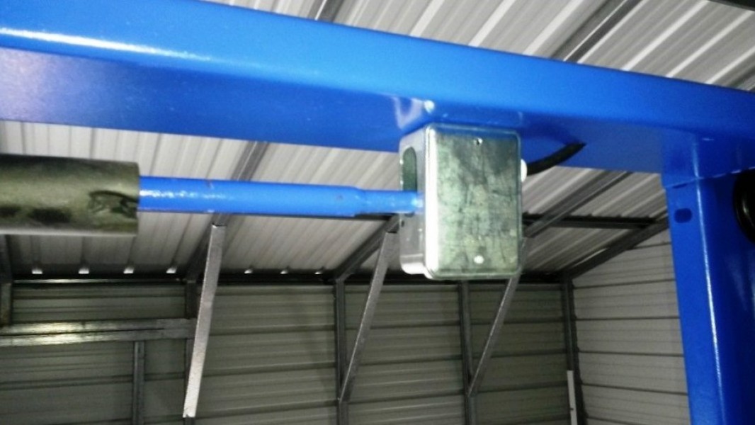 Overhead shut of switch and bar