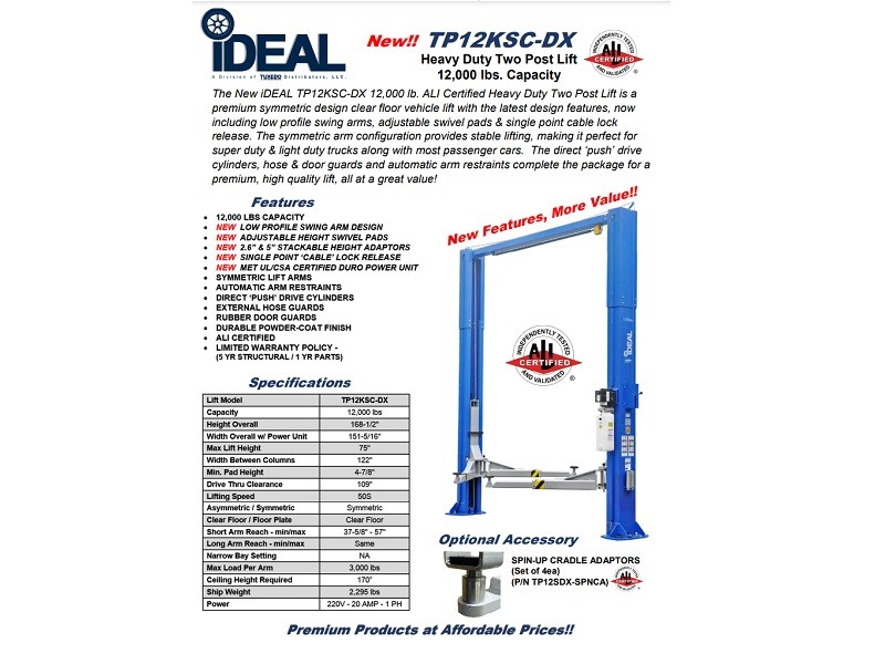 TP12KSC-DX brochure page 1