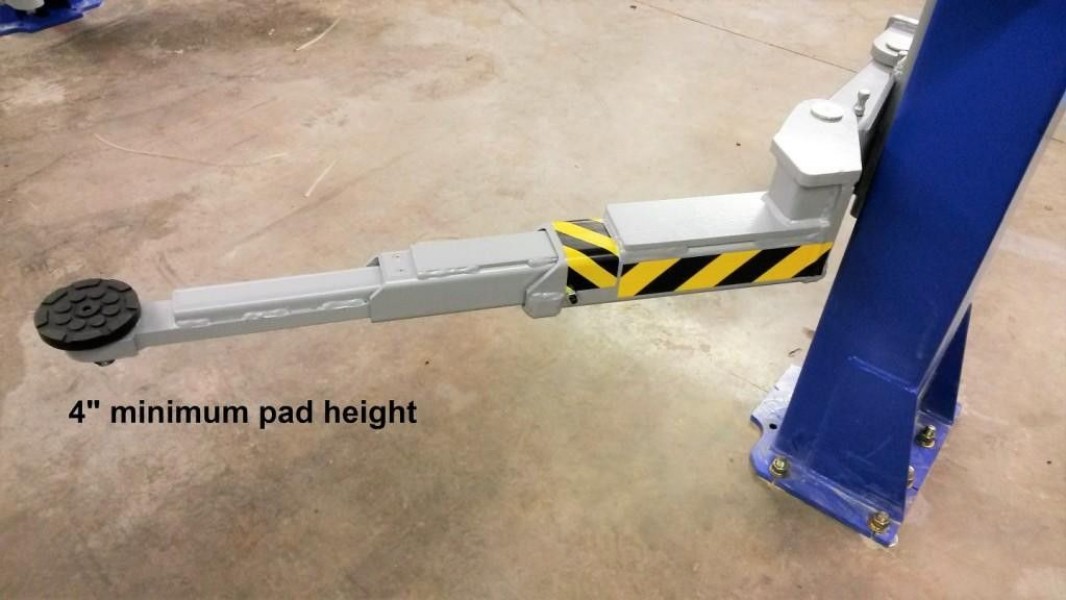 Minimum Pad Height of 4